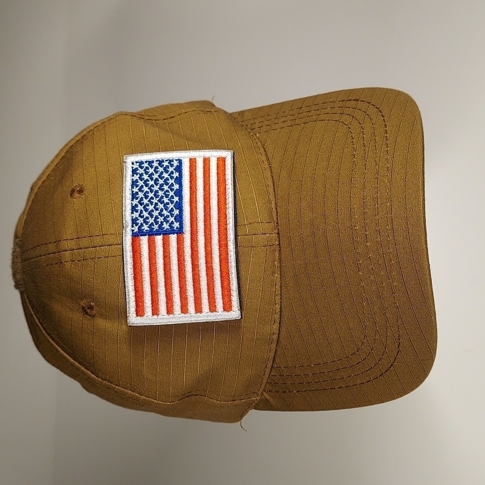 Usa Flag Patch Velcro Hat - image 1